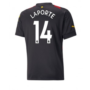 Manchester City Aymeric Laporte #14 Bortatröja 2022-23 Korta ärmar